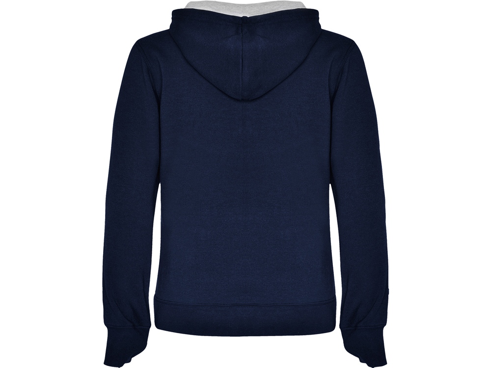 Толстовка с капюшоном Urban женская, нэйви/серый-1