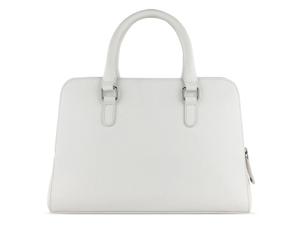 Сумка женская BUGATTI Elsa, белая, воловья кожа/полиэстер, 32х13х22 см-6