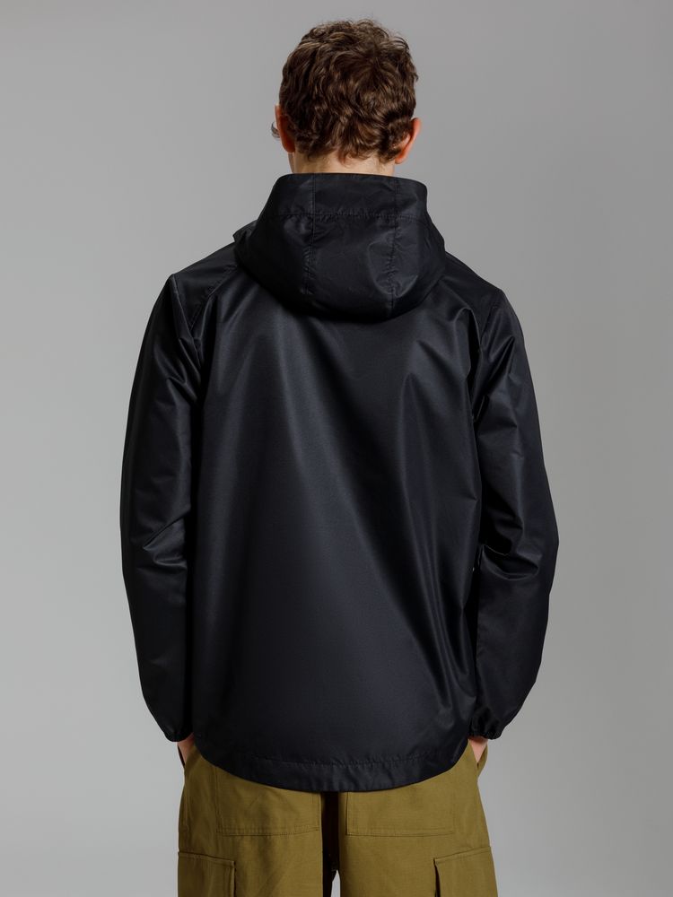 Куртка унисекс Nordvind WR, черная-6