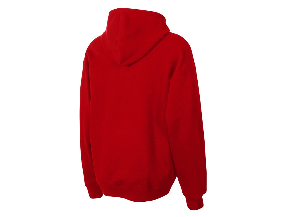 Толстовка с капюшоном оверсайз Berlin унисекс, красный-7
