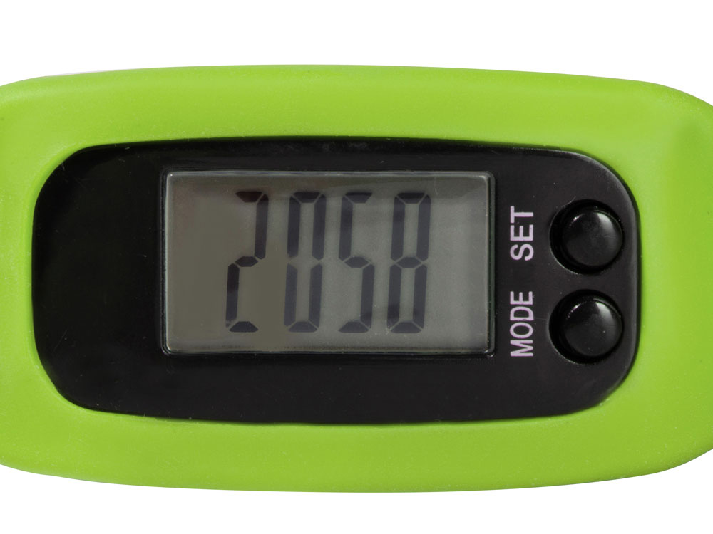 Наручные часы с шагомером Ridley, лайм-2