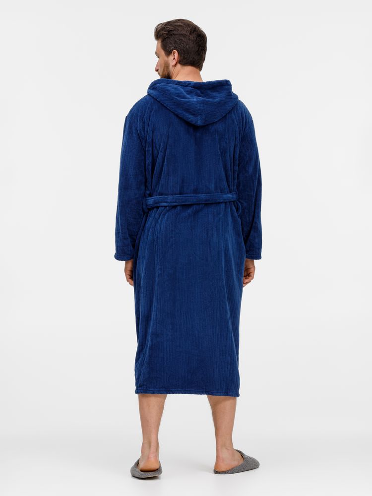 Халат флисовый Magic Mantle, темно-синий-2
