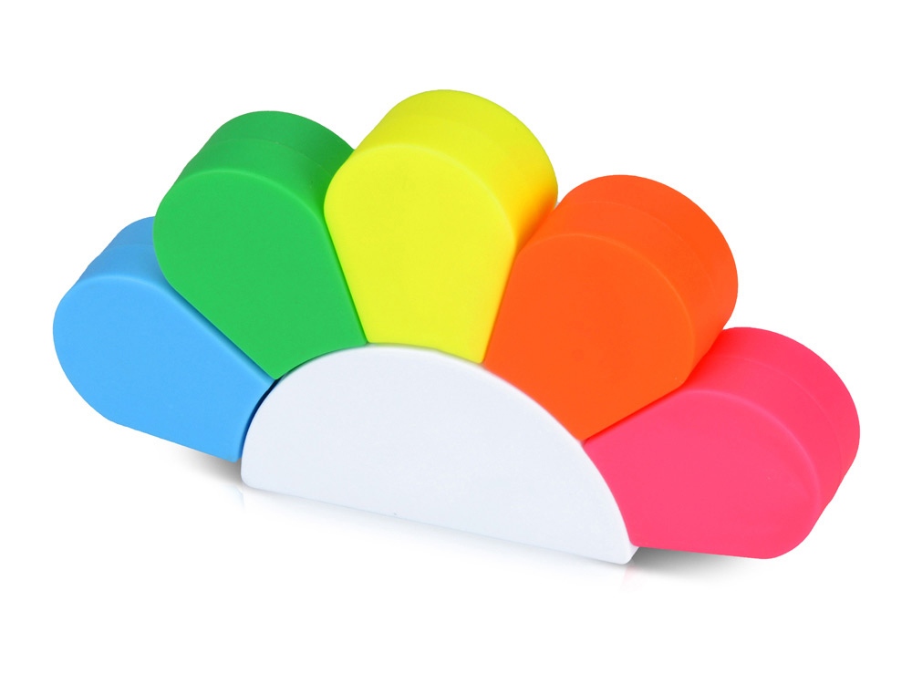 Маркер Цветок 5-цветный на водной основе-0