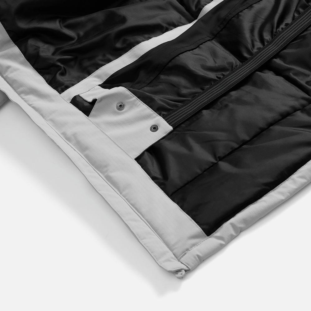 Куртка-парка унисекс Sfera, светло-серая-8