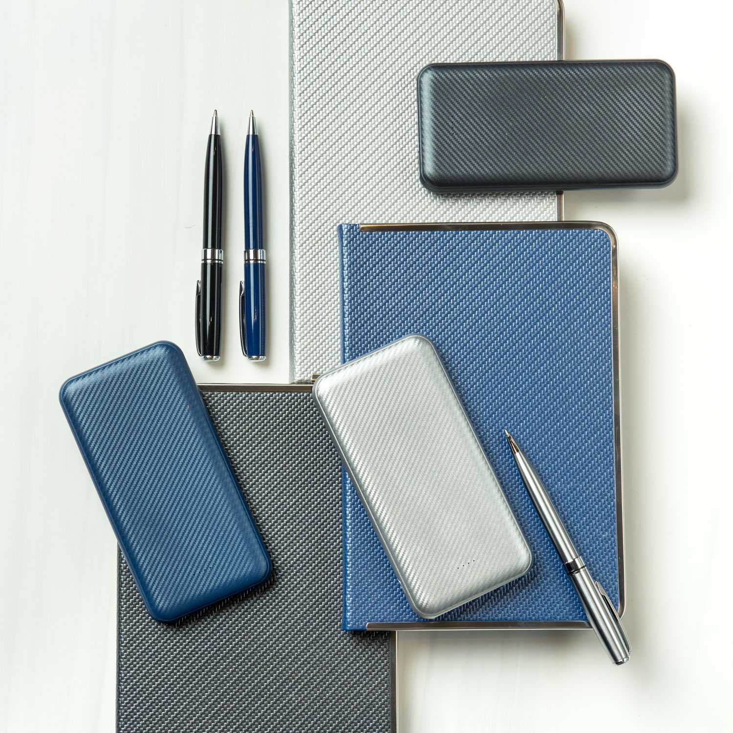 Внешний аккумулятор Carbon PB 10000 mAh, синий металлик-4