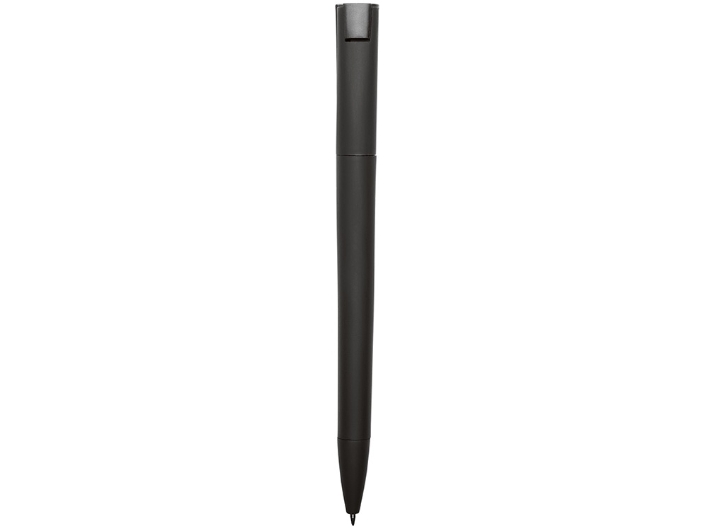 Ручка пластиковая soft-touch шариковая Zorro, черный-3