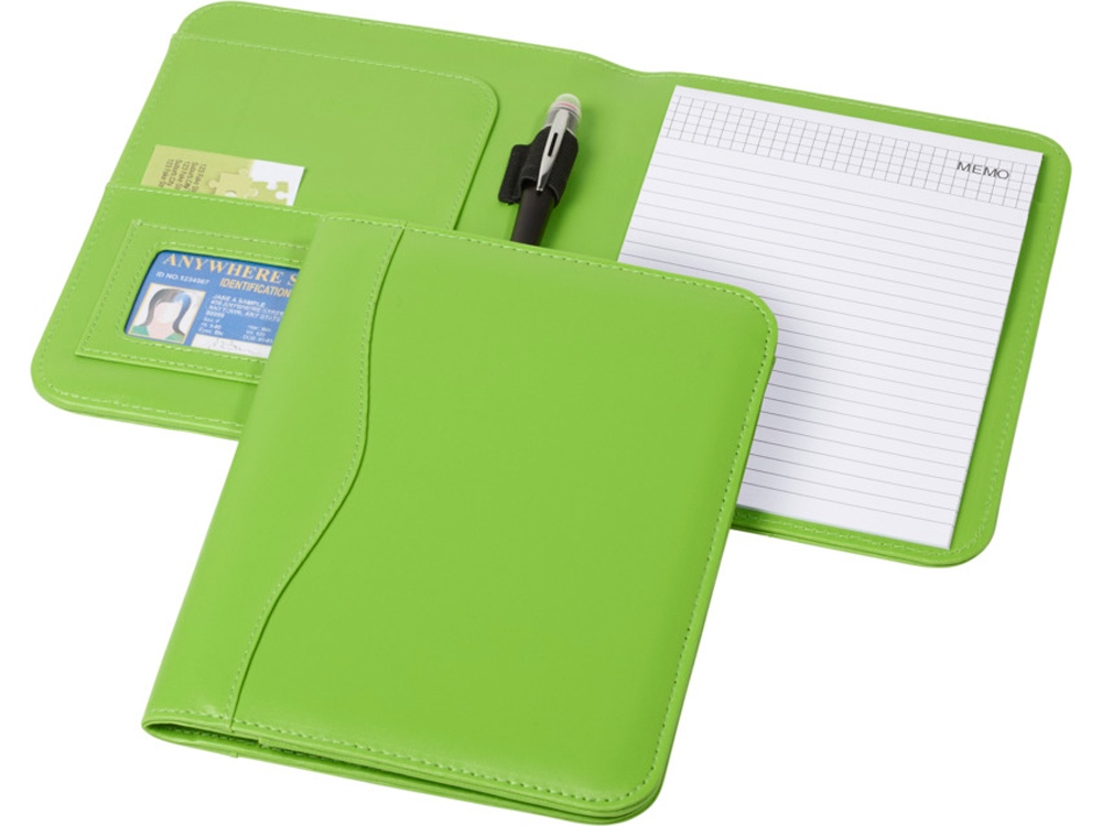 Папка A5 Ebony, зеленое яблоко-0