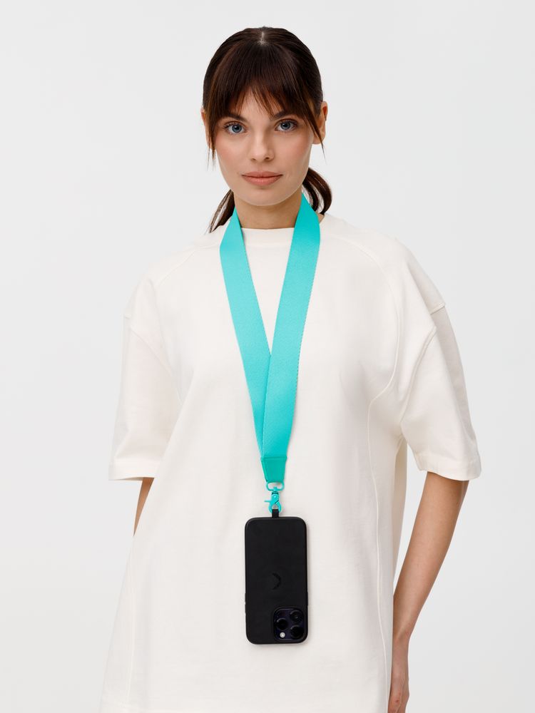 Ланьярд Band, бирюзовый-3