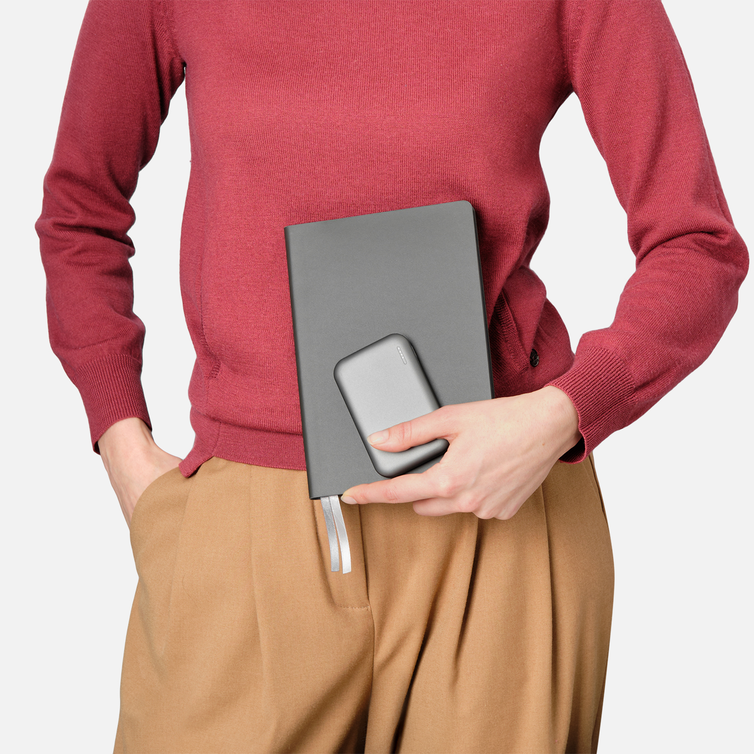 Ежедневник Мун Ривер (Moon River) недатированный, серый-10