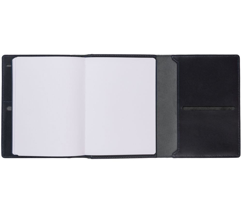 Ежедневник-портфолио Napoli, недатированный, синий-3