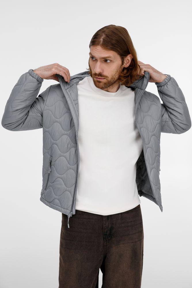 Куртка унисекс Tarnaby, светло-серая-4