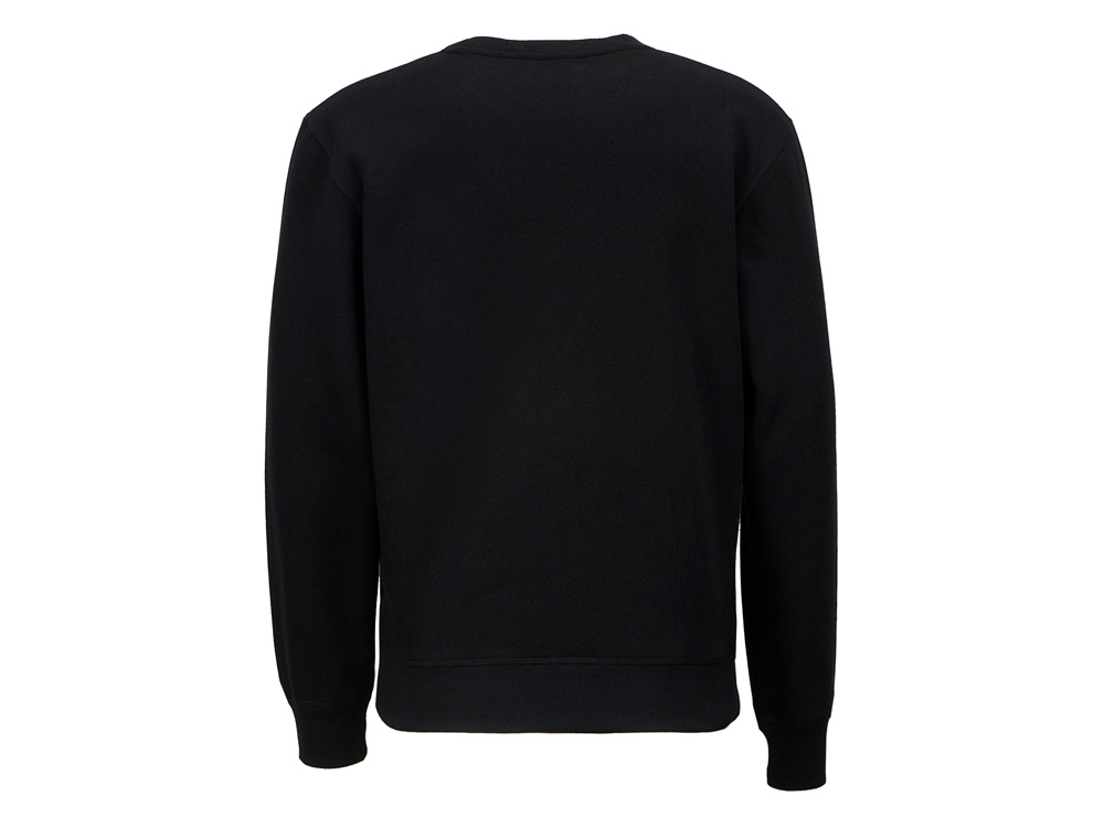 Свитшот оверсайз Lisbon унисекс, черный-11