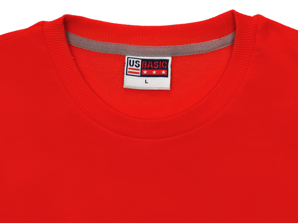 Свитшот Motion унисекс с начесом, красный-9