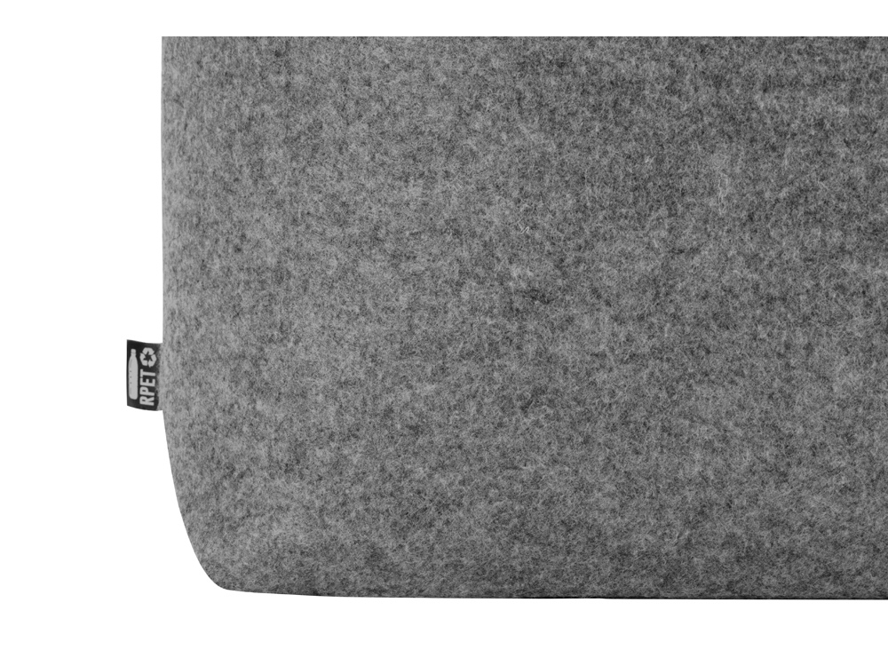 Шоппер фетровый Stratum горизонтальный из переработанного пластика-4