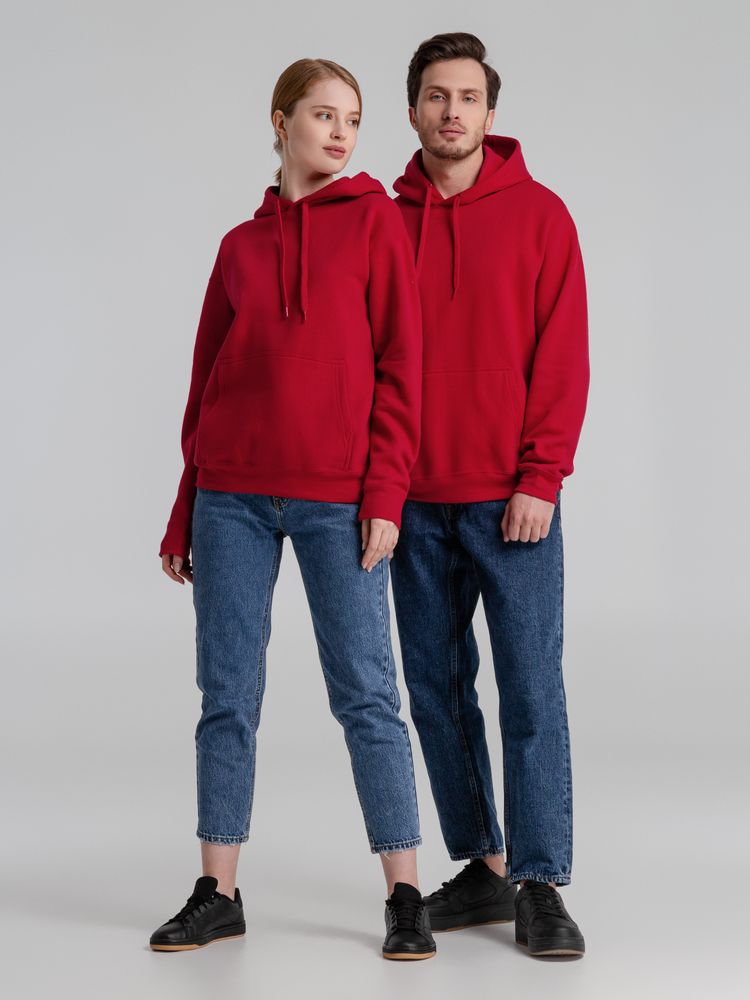 Толстовка с капюшоном Slam 320, красная-7