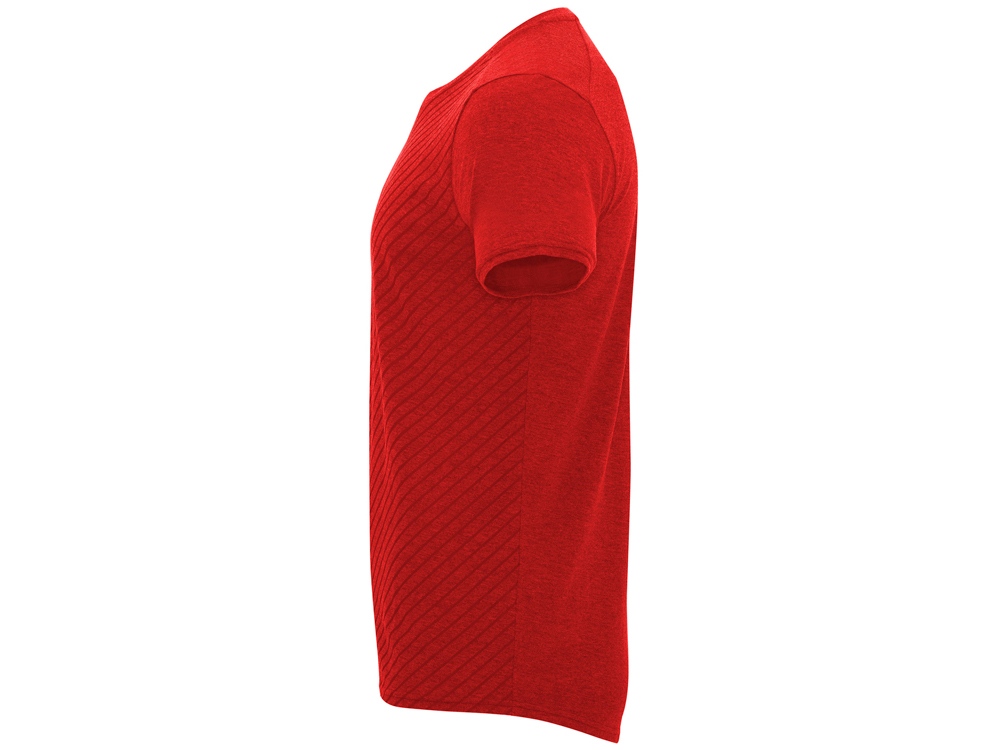 Футболка Baku мужская, меланжевый красный-2