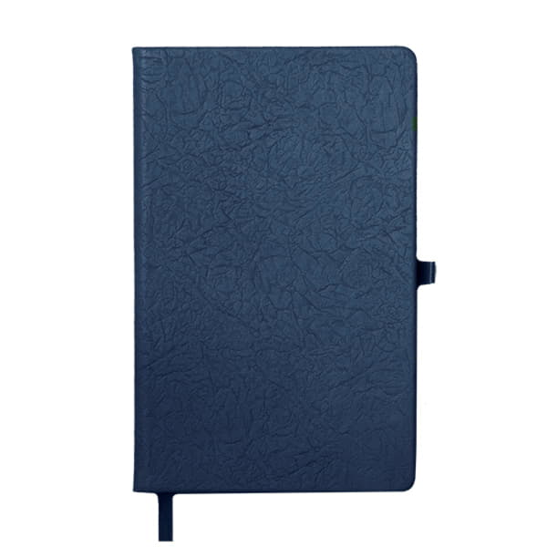 Ежедневник недатированный Starry , формат А5, в клетку, темно-синий-1