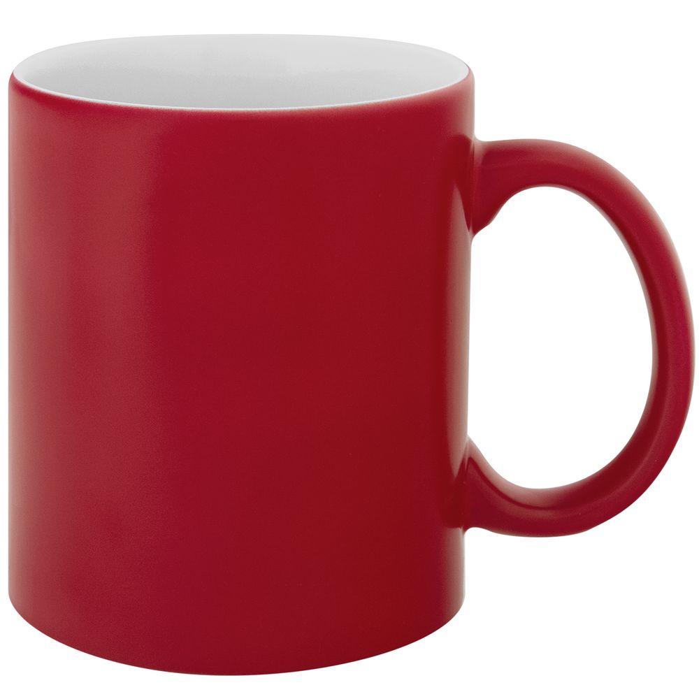 Кружка «Хамелеон» ver.2, матовая, красная-1