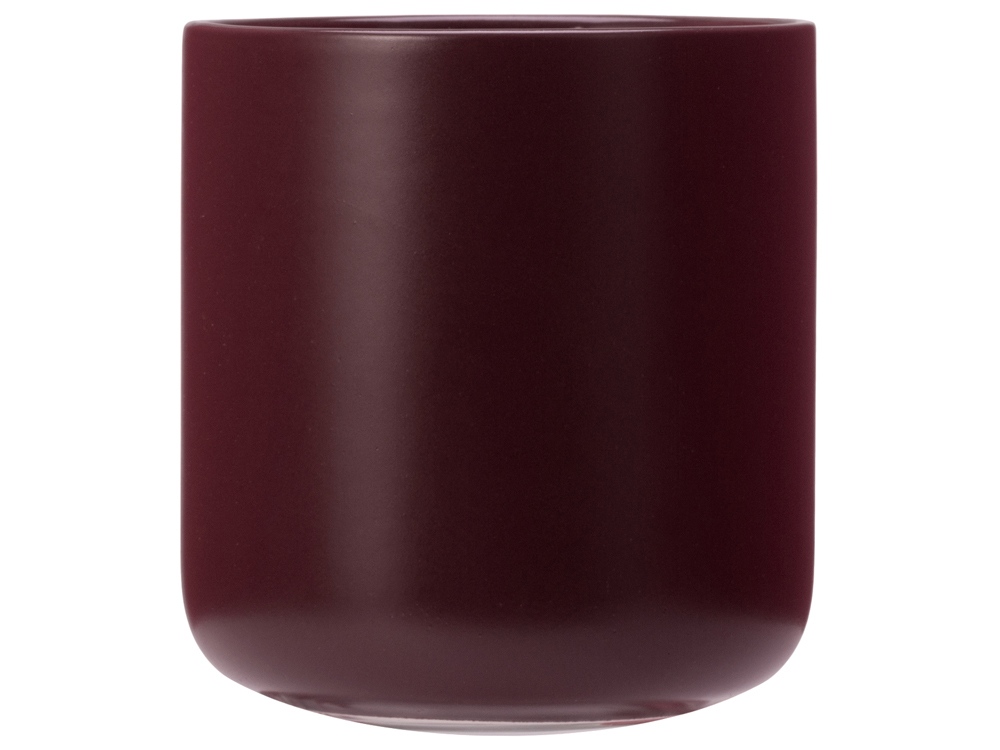Кружка матовая Rita, 410мл, бургунди-3