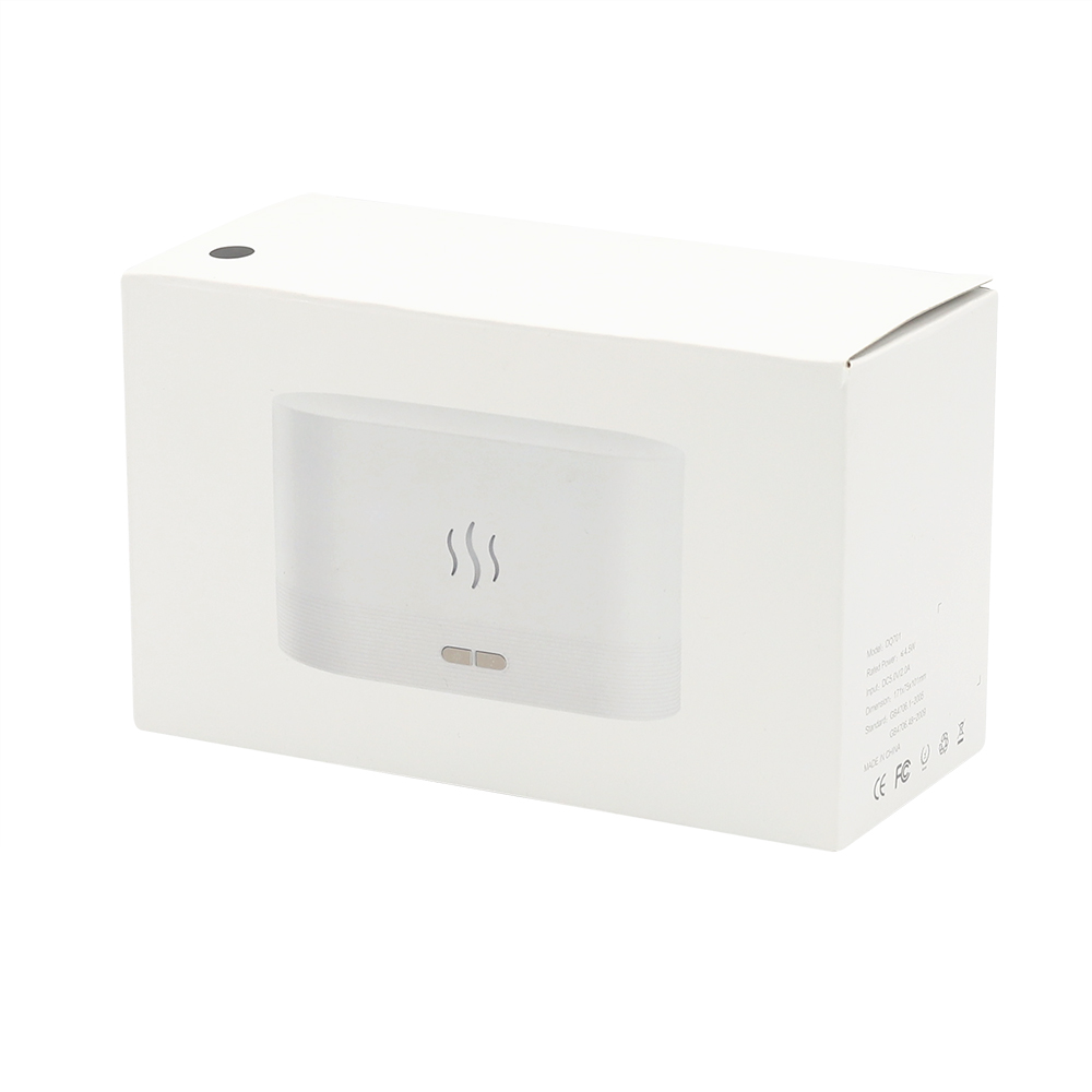 Светодиодный USB увлажнитель-ароматизатор Flame, Белый-4