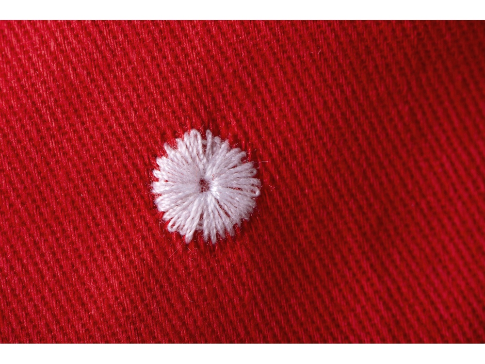 Панама с контрастной окантовкой , красный/белый-6