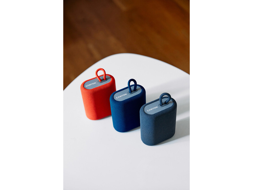 Портативная беспроводная колонка Canyon BSP-4, 5W, 1200mAh, серая-4