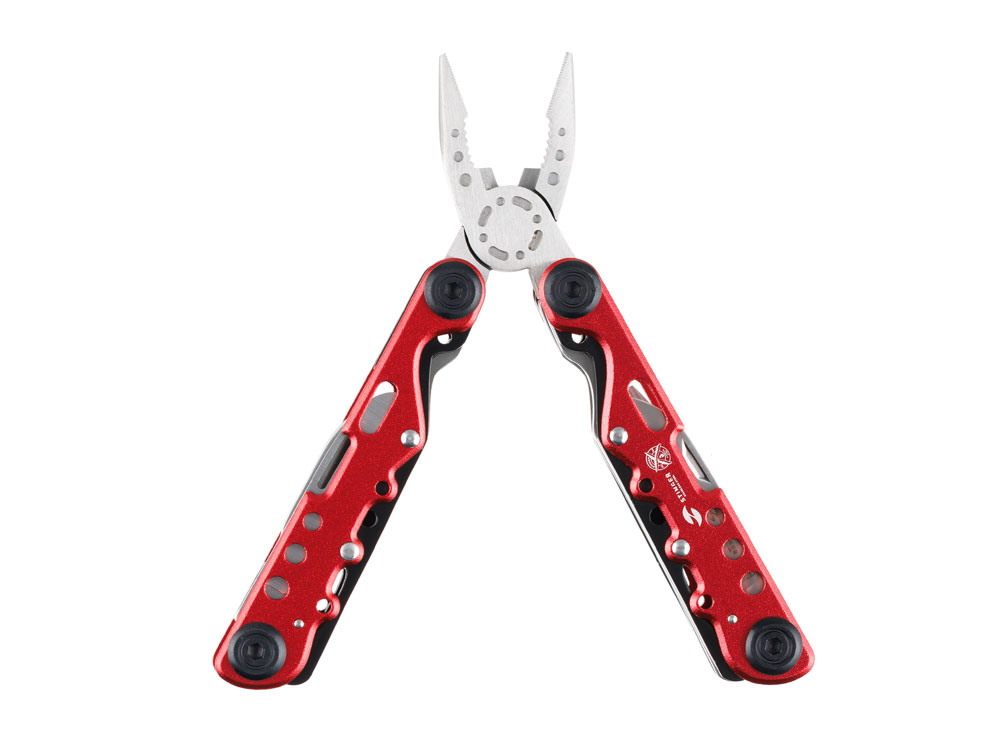 Мультитул Stinger, 105x40 мм, 13 функций, сталь, красно-серебристый, в комплекте нейлоновый чехол-2