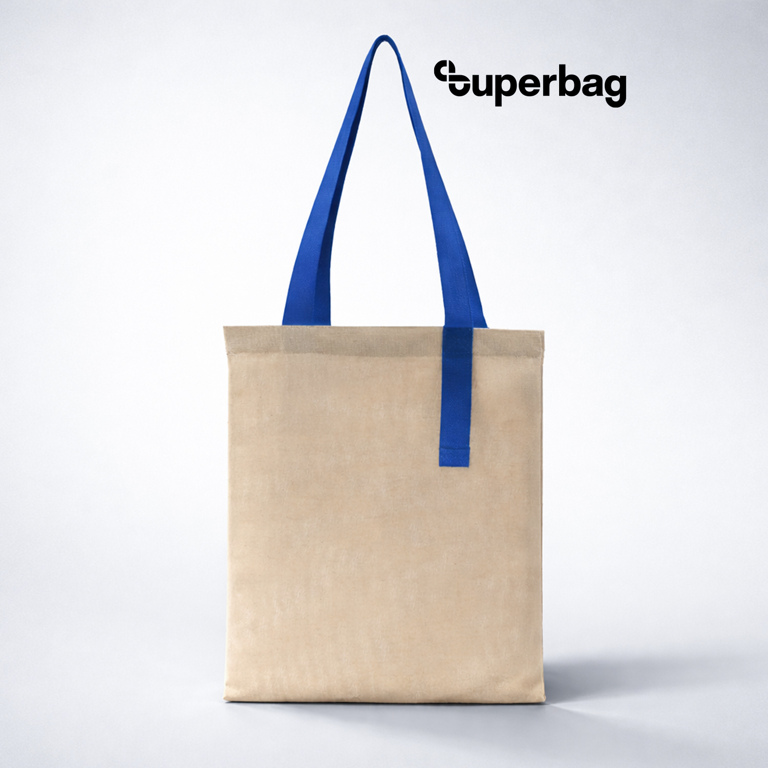 Шоппер Superbag Light, с внутренним креплением (полукольцо) (неокрашенный с синим)-0