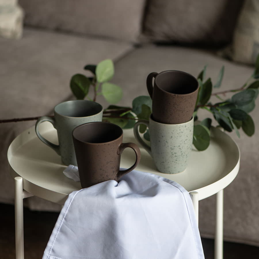 Кружка RAINFALL, коричневый-9