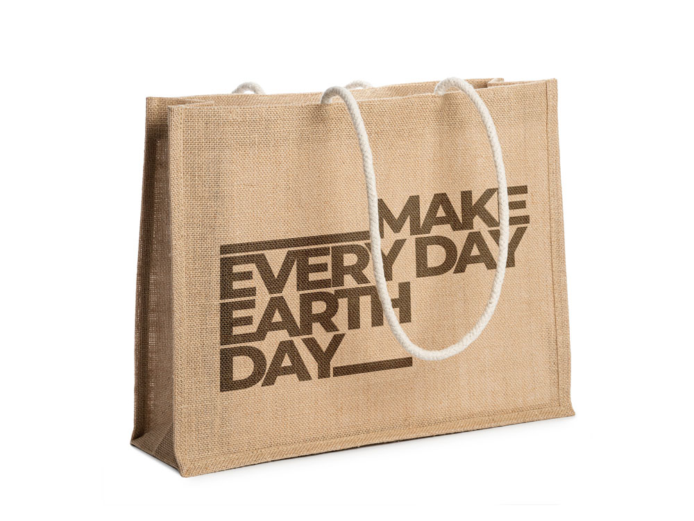 Пляжная сумка STERNA из джута, бежевый-1