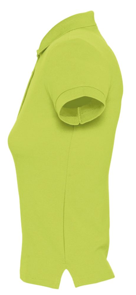 Рубашка поло женская People 210, зеленое яблоко-2