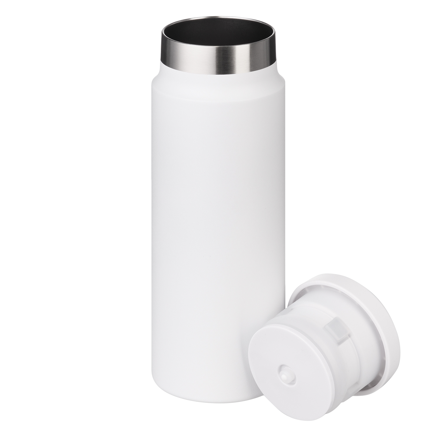 Термобутылка вакуумная герметичная Allegra, белая-5