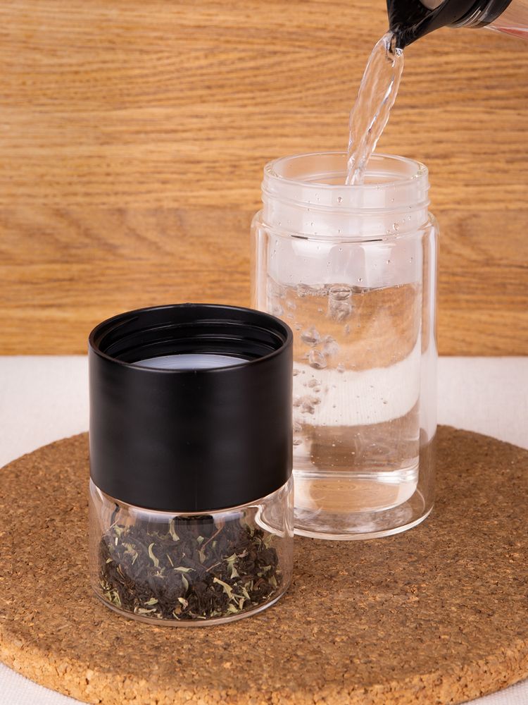 Бутылка для заваривания Cultivar, черная-6