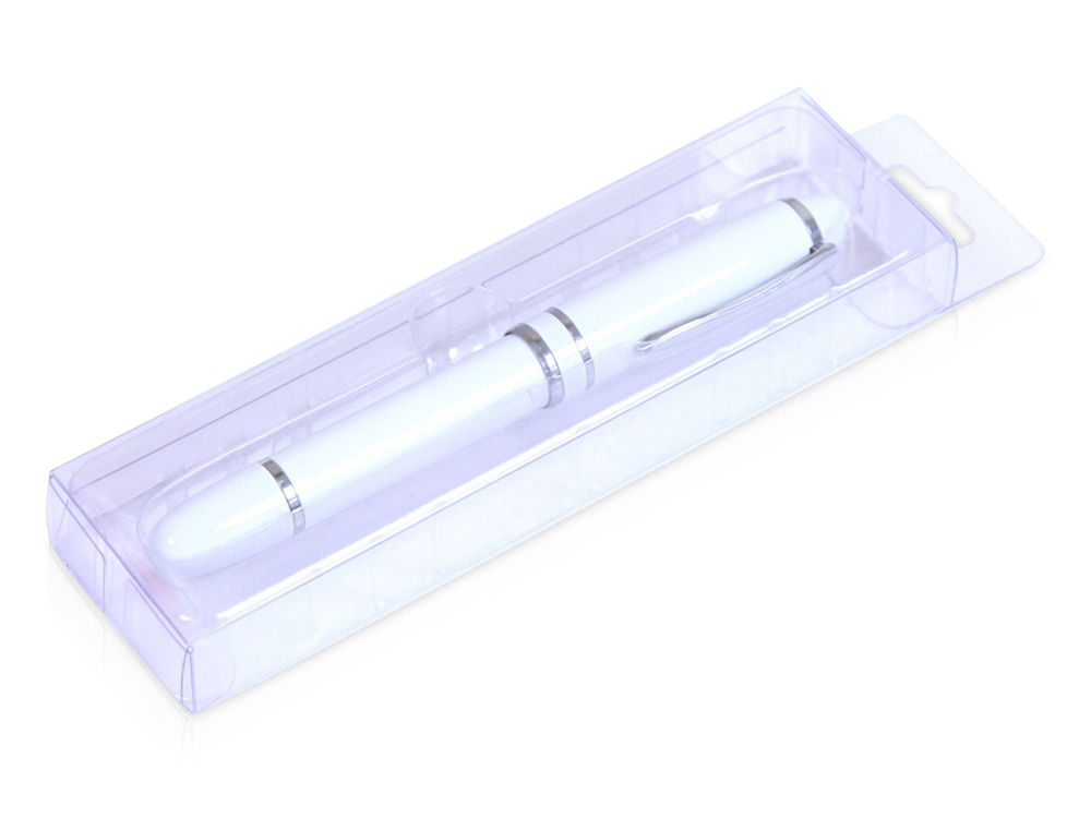 USB-флешка на 64 ГБ в виде ручки с мини чипом, белый-1