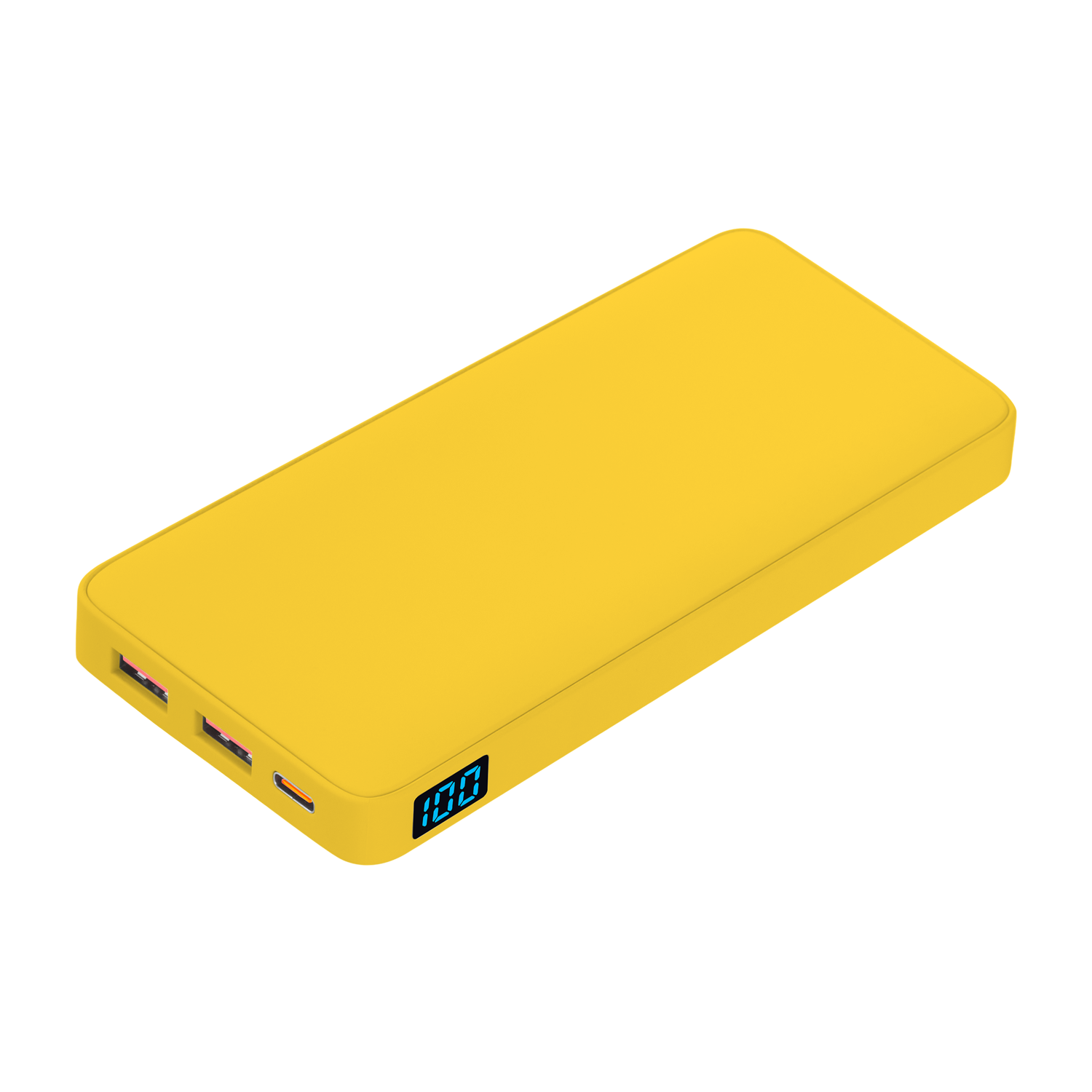 Внешний аккумулятор с подсветкой Анкор Плюс PD (Ancor PD Plus) 10000 mAh, желтый-0