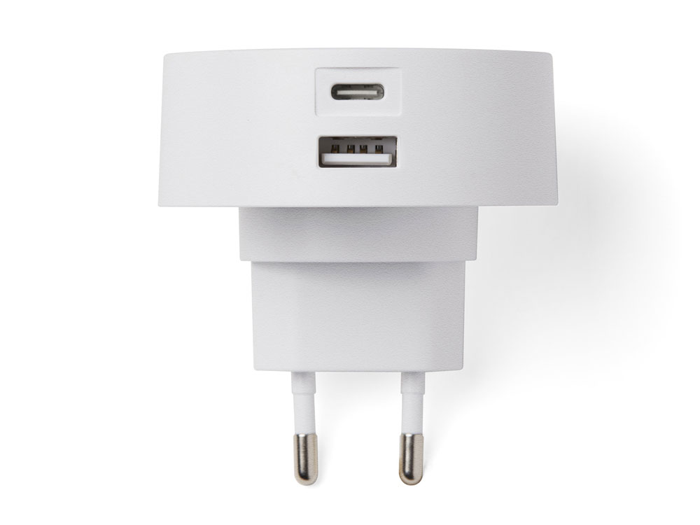 Адаптер питания USB Poweron, белый-7