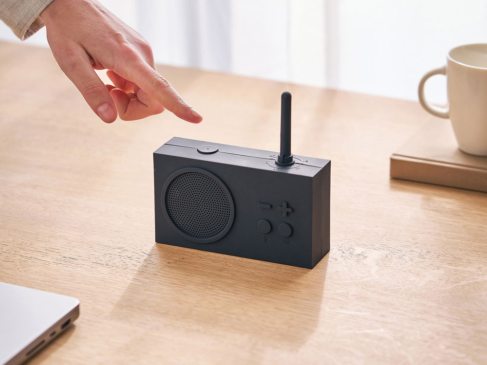 Колонка беспроводная Tykho 3, темно-серый-5