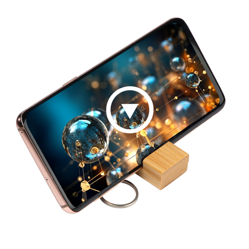 Подставка для телефона Purse, Светло-коричневый-2