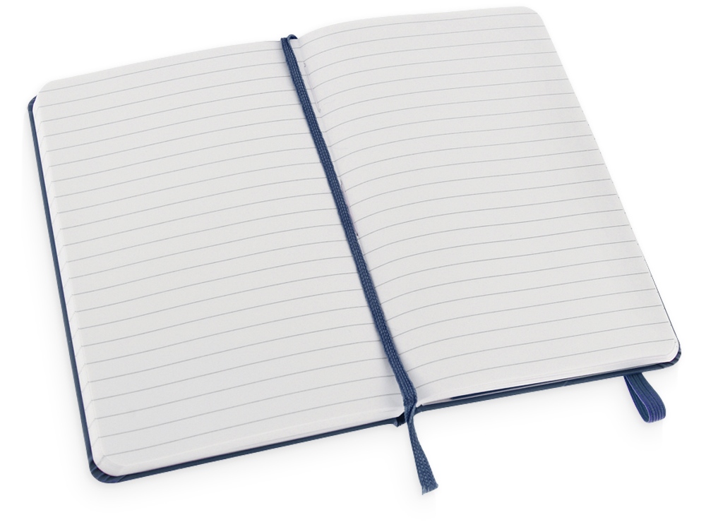 Записная книжка Moleskine Classic (в линейку) в твердой обложке, Pocket (9x14см), синий-1