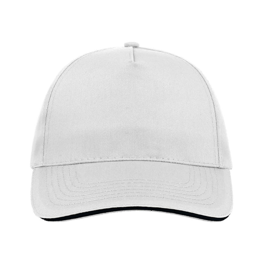 Бейсболка START FIVE SANDWICH, 5 клиньев, застежка на липучке, белый, синий-4