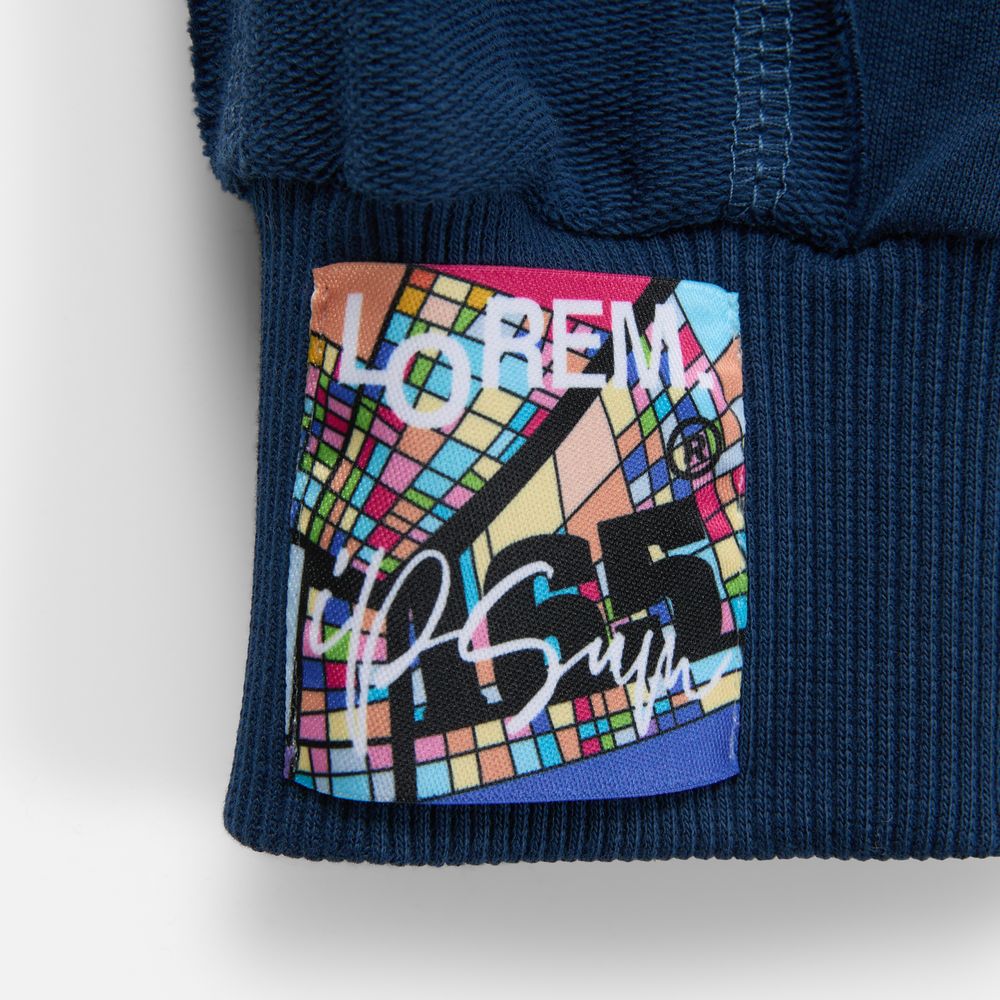 Лейбл тканевый Epsilon, L, белый-2