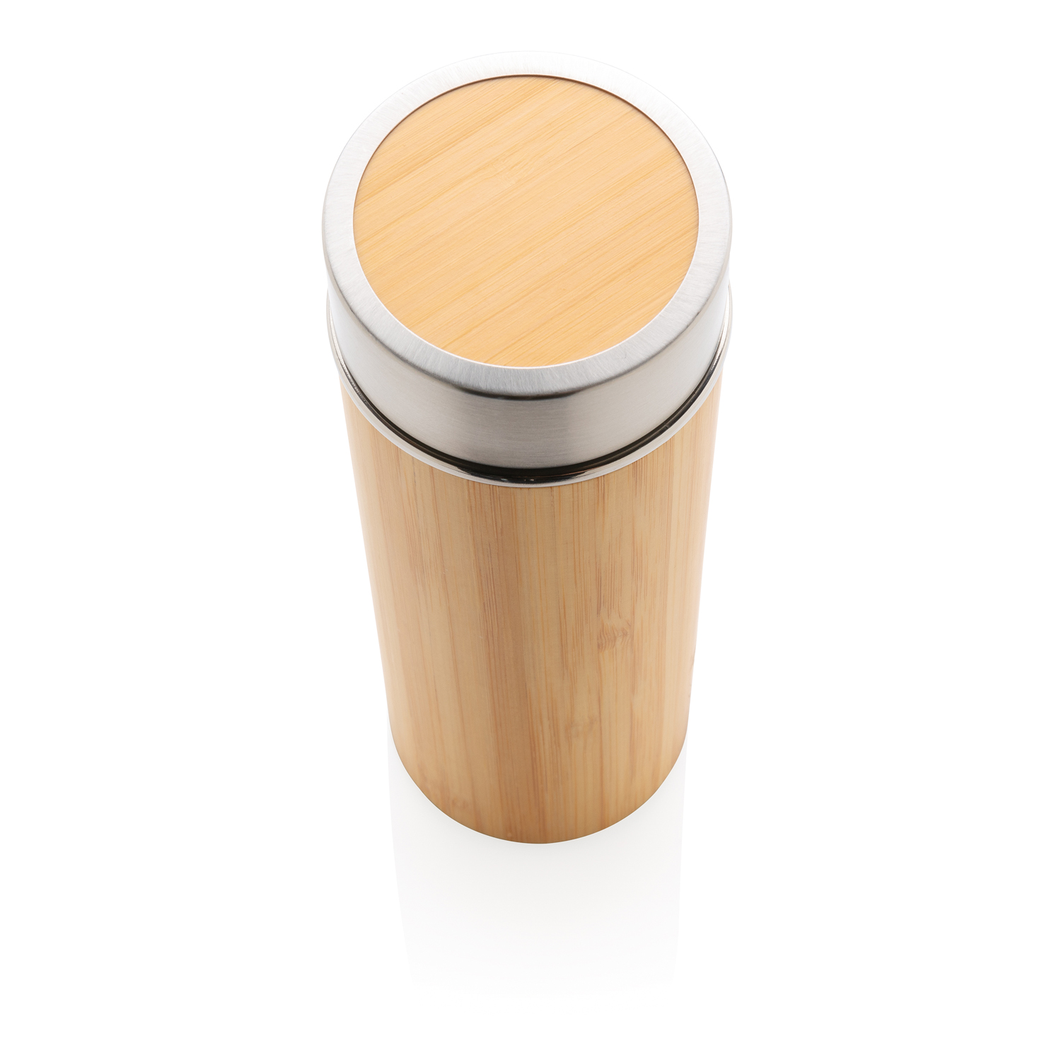 Герметичная вакуумная бутылка Bamboo, 350 мл-5