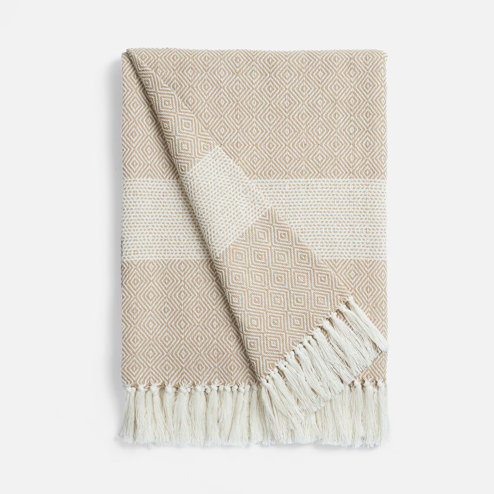 Плед Ladakh, бежевый-1