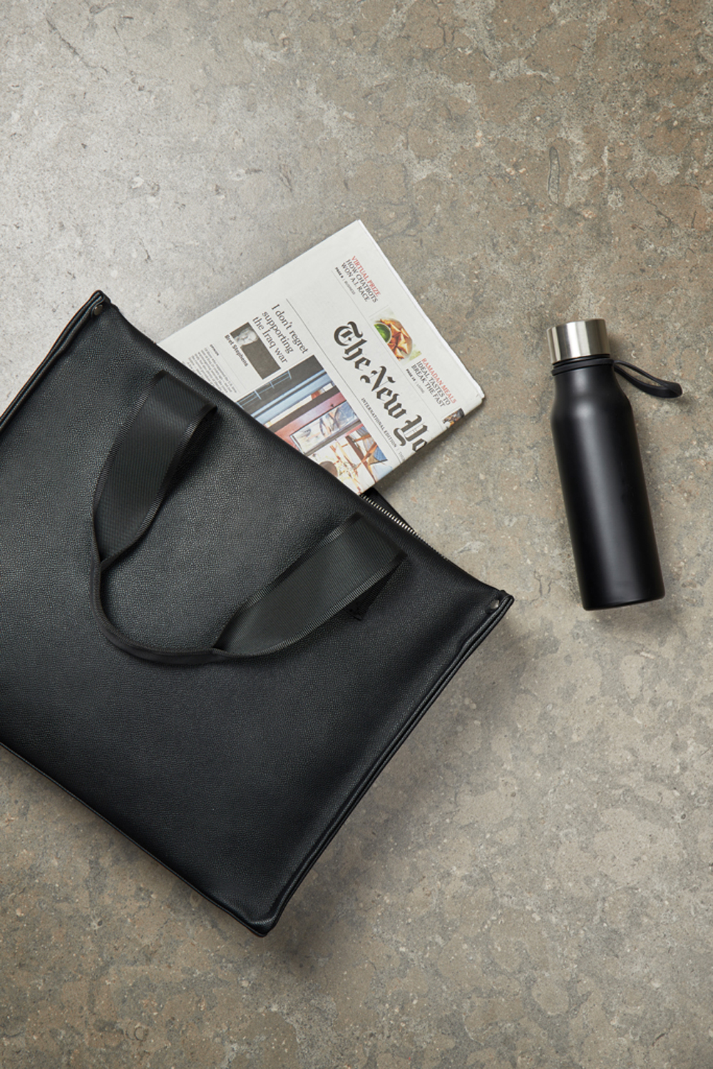 Сумка-тоут VINGA Bermond из переработанного полиуретана RCS, 15’’-8