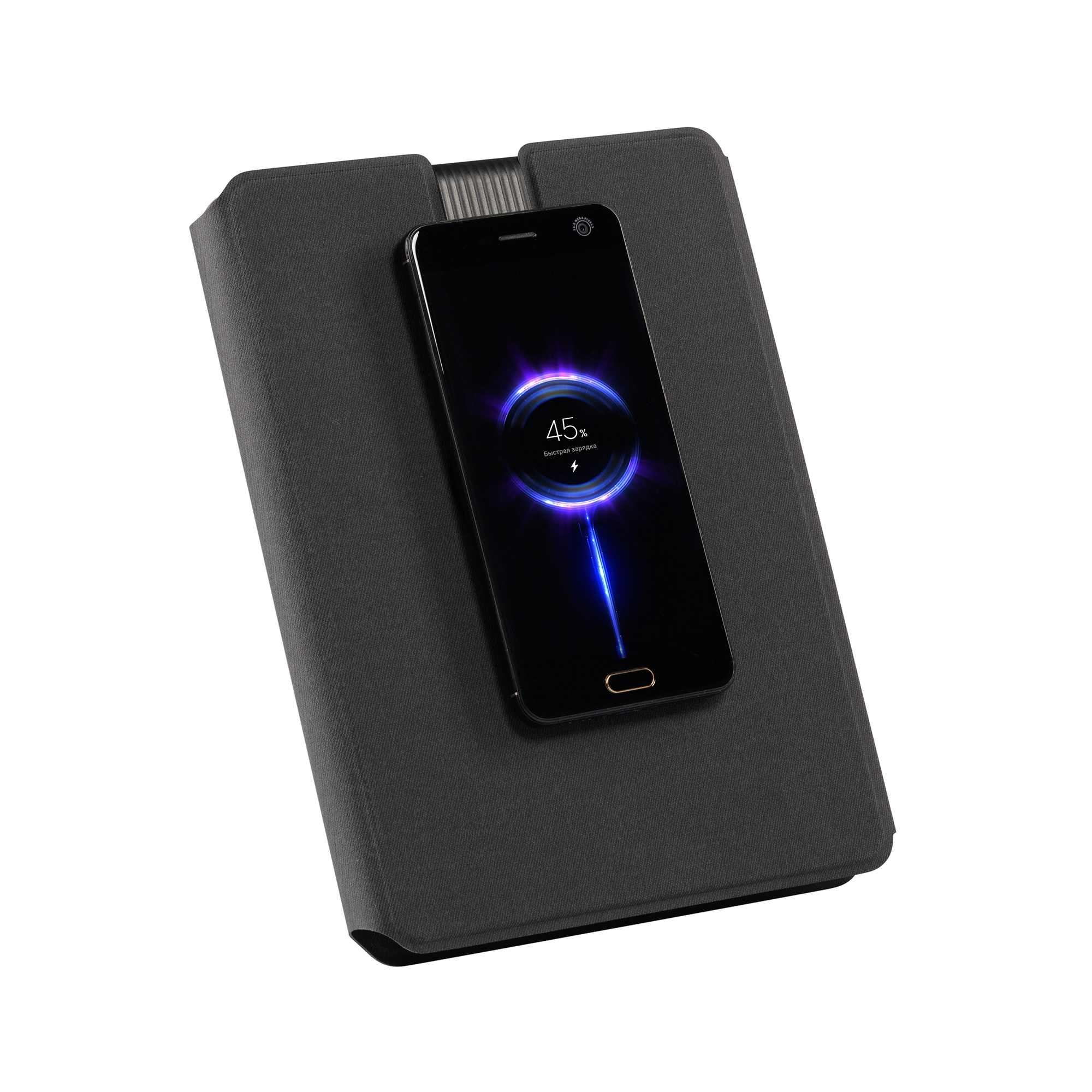 Папка А5 с беспроводным (10W) зарядным устройством 5000 mAh, с MagSafe и блокнотом-2