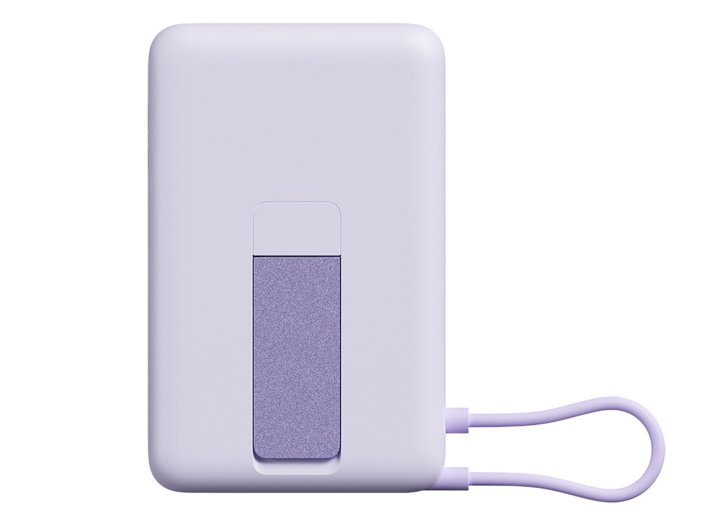 Внешний аккумулятор Xiaomi Magnetic Power Bank 10000 with Built-in Stand Purple-1