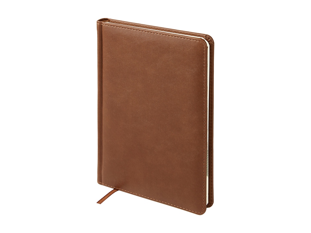 Ежедневник недатированный с индексами А5 Prime, коричневый-2