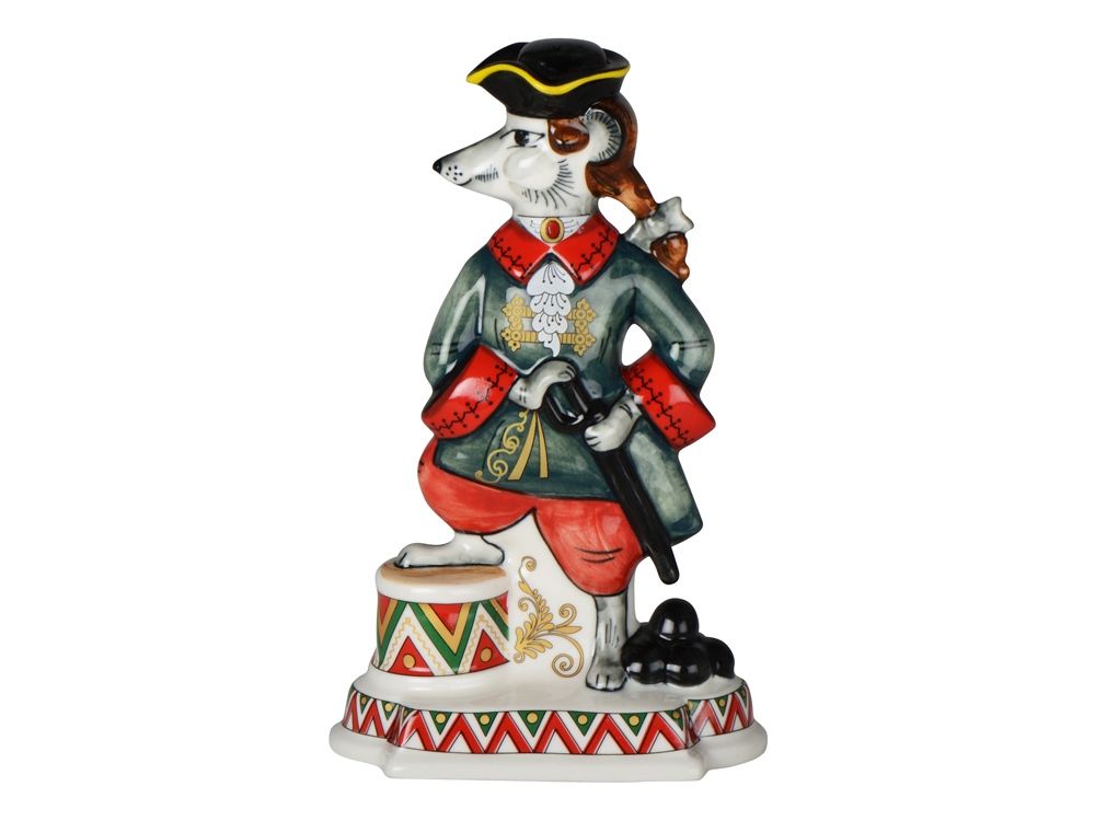 Скульптура Гусар (зеленый мундир)-1