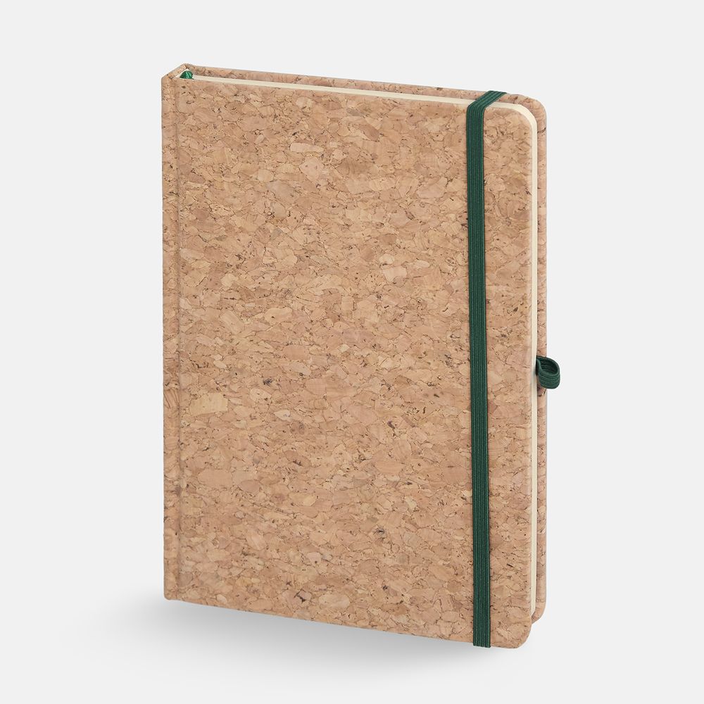Блокнот Corkfolio, зеленый-1