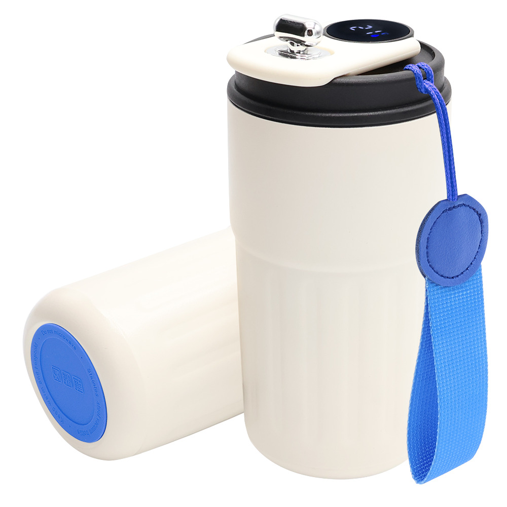 Термокружка Ashly To Go, Белый/ синий-0